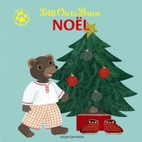 Petit Ours Brun mini touche à tout Noel