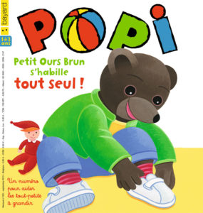 couverture du magazine Popi avec Petit Ours Brun