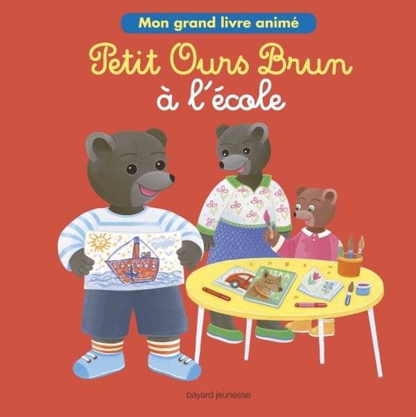 Livres Petit Ours Brun - Livre animé - Petit Ours Brun à l'école