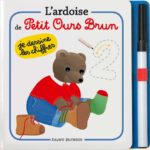 Livre Petit Ours Brun - L'ardoise de Petit Ours Brun - Je dessine les chiffres