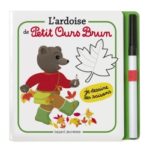 Livre Petit Ours Brun - L'ardoise de Petit Ours Brun - Je dessine les saisons