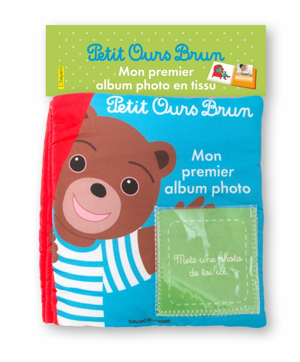 Livre Petit Ours Brun - Mon premier album en tissu - Mon premier album photo