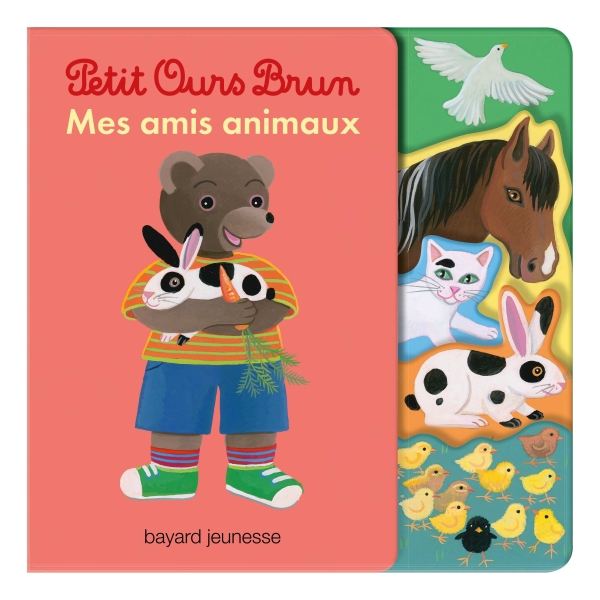 Livre Petit Ours Brun - Livre avec découpes - Mes amis animaux