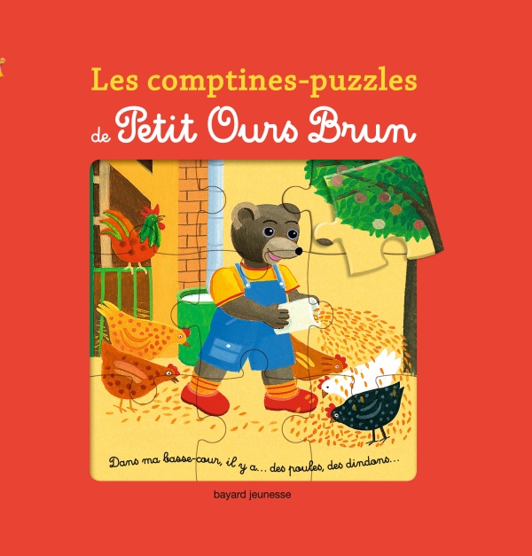 Livre Petit Ours Brun - Livre puzzle - Les comptines-puzzles de Petit Ours Brun