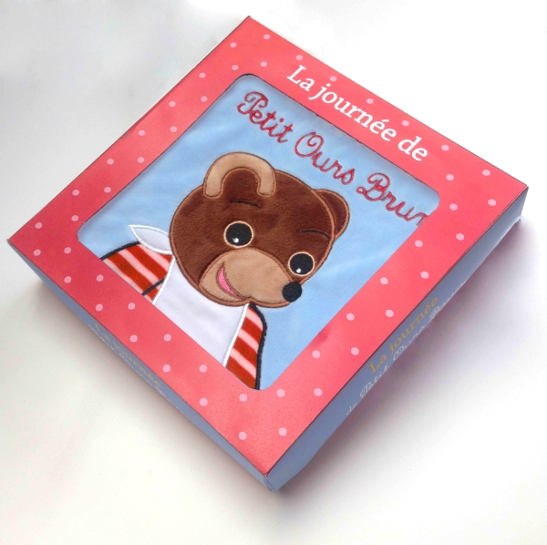 Livre Petit Ours Brun - Livre tissu - La journée de Petit Ours Brun