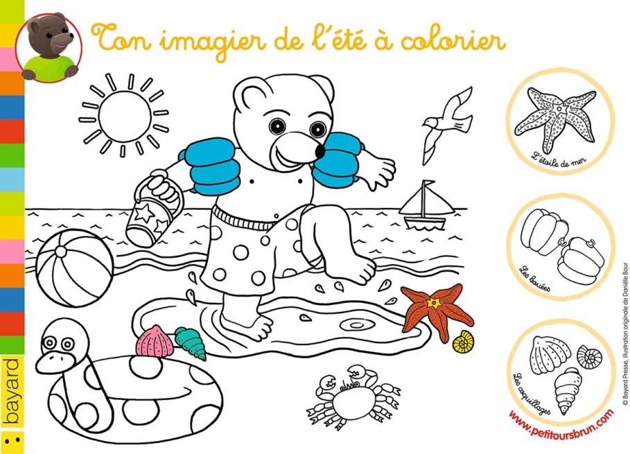Page De Garde Cahier D Activites Petit Ours Brun Activités maternelle Petit Ours Brun : coloriage, bricolage, cuisine