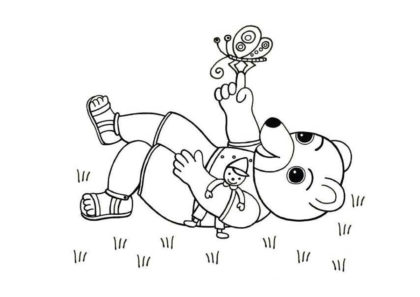 Activités Maternelle Petit Ours Brun Coloriage Bricolage