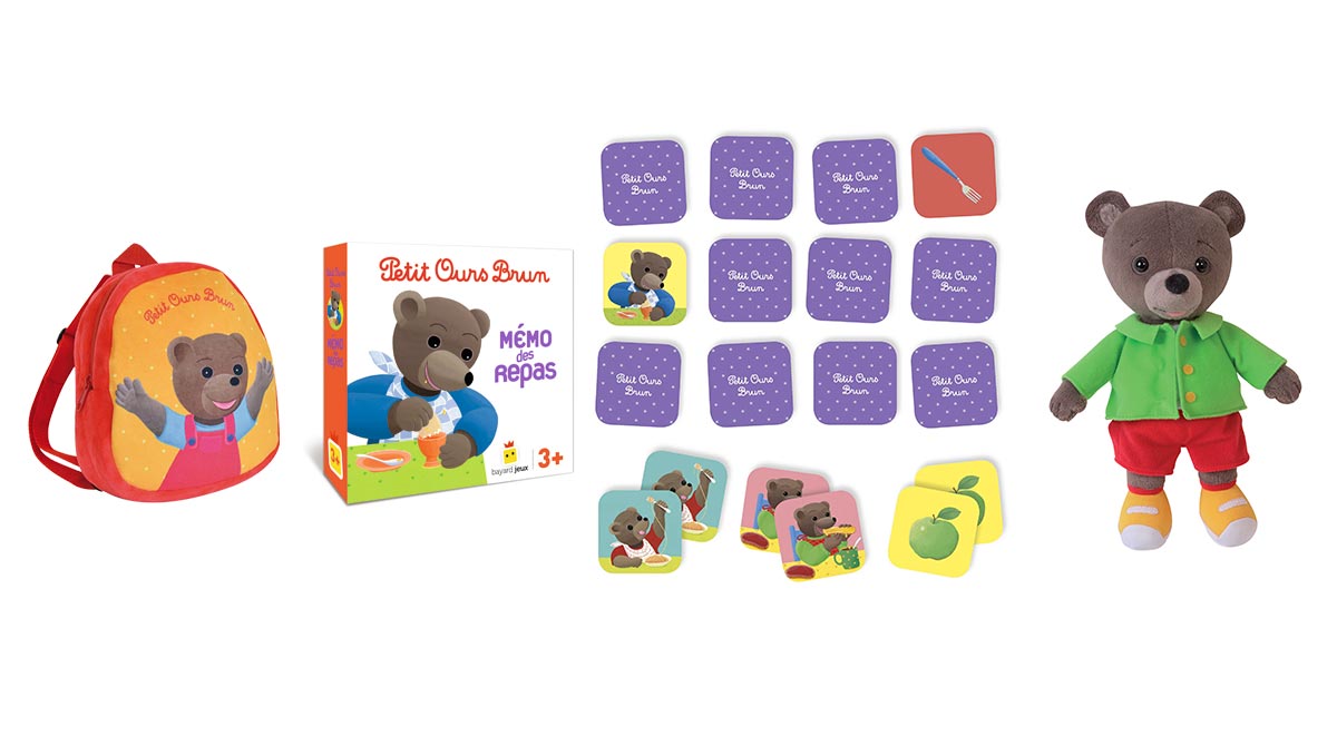 catalogue : les jeux et jouets Petit Ours Brun, et aussi peluches