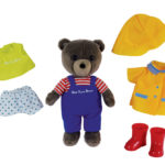 peluche petit ours brun auchan