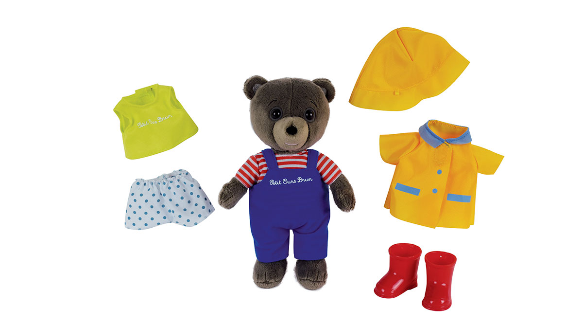 Catalogue : les peluches toutes douces Petit Ours Brun