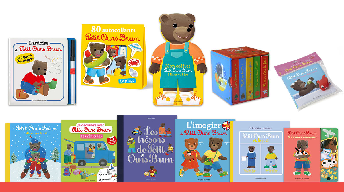 Catalogue : tous les livres de Petit Ours Brun, pour les 2-6 ans