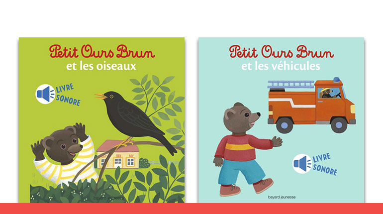 Catalogue : les coffrets de livres de Petit Ours Brun, à partir de