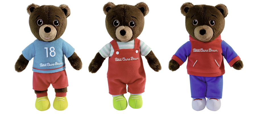 Catalogue : les peluches toutes douces Petit Ours Brun