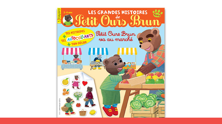 Les Grandes Histoires de Petit Ours Brun avec autocollants