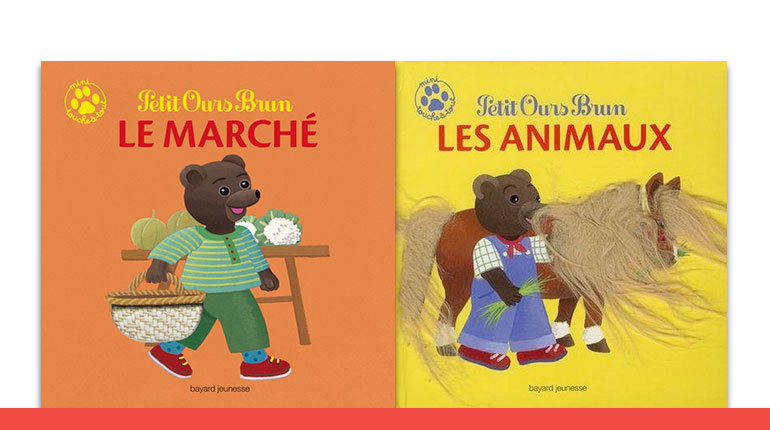 Une nouvelle collection de livres à toucher pour Petit Ours Brun !