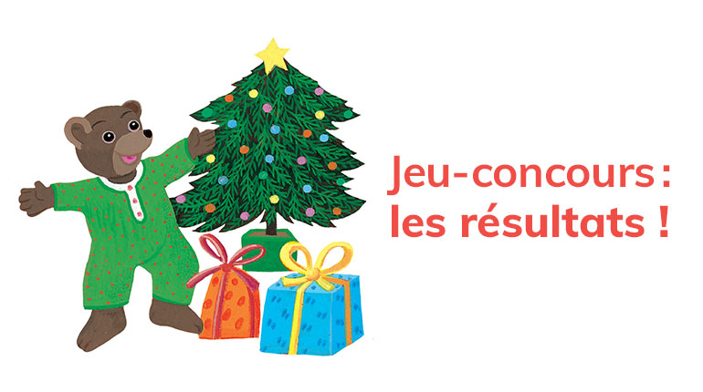 Liste des gagnants du jeu-concours de Noël !