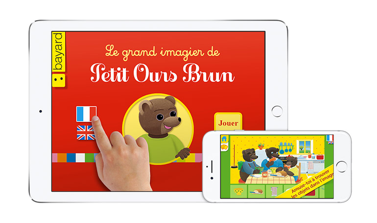 Découvrez l'application Le grand imagier de Petit Ours Brun sur Iphone et  Ipad ! - L'actualité, Nouveautés - Petit Ours Brun