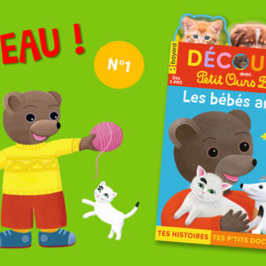 Histoires, figurines et chanson : vive l'école avec Petit Ours Brun ! -  Pomme d'Api